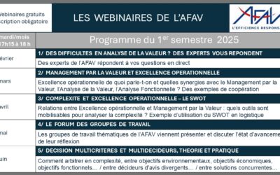 Les webinaires de l’AFAV
